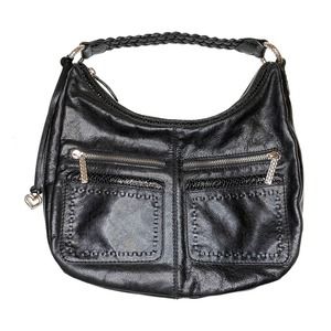 Brighton Genuine Leather Expandable Shoulder Bag